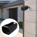 Waterproof Silicone Case Lightweight Durable Security Camera Case Anti-Scratch Protective Soft for Eufy Security S330 Oasis Select Black