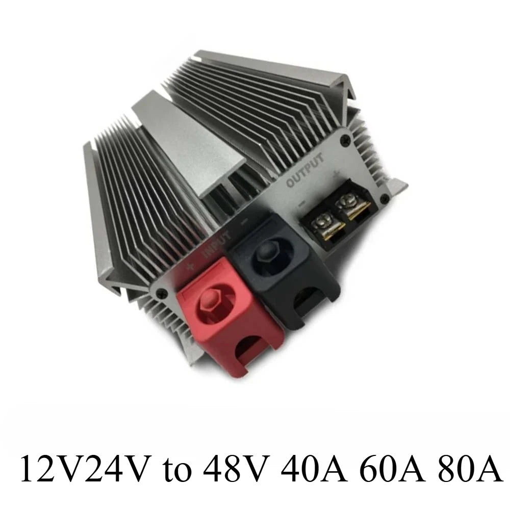 12V24V to 48V 40A 60A 80A Boost DC DC Converter 12 Volt to 48 Volt Step-up Voltage Regulator for Electric Cars AUTOMOTIVES Oasis Select