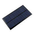 Mini 6V 1W Solar Panel Bank Solar Power Board Portable Solar System Module DIY Power for Cell Phone Light Battery Toy Chargers Oasis Select Default Title