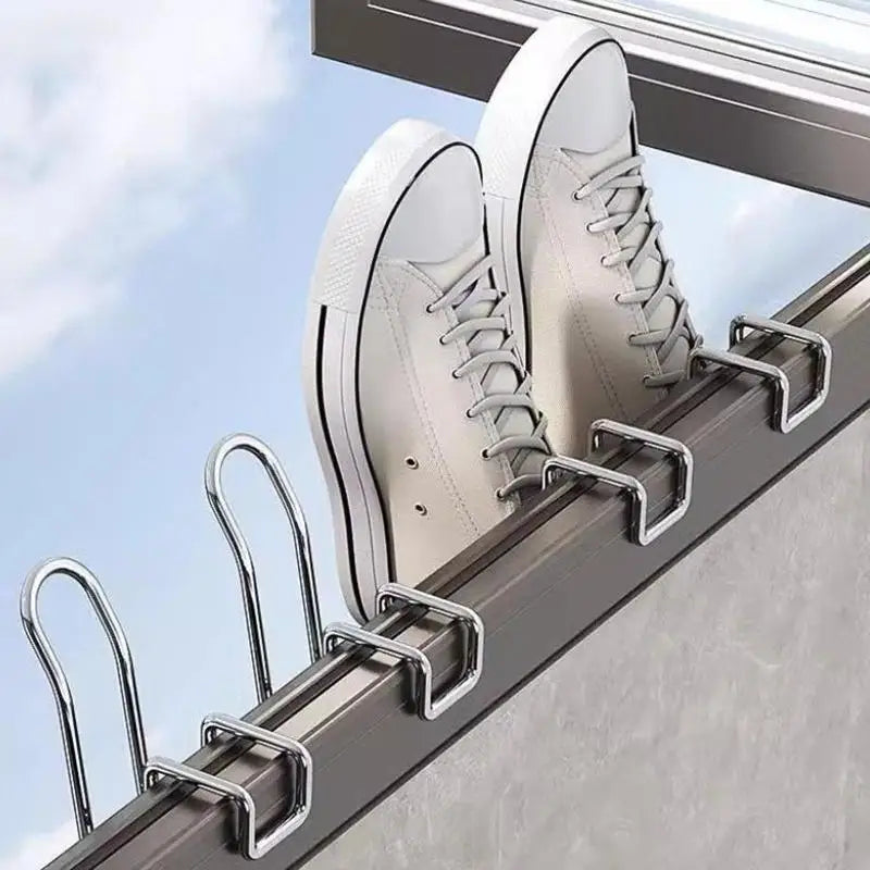 2-Pack Shoe Drying Rack Hooks | Space-Saving Shoe Organizer