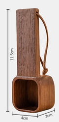 Solid Wood Coffee Spoon Japanese Walnut Long Handled Short Handled Coffee Spoon Oasis Select long handle