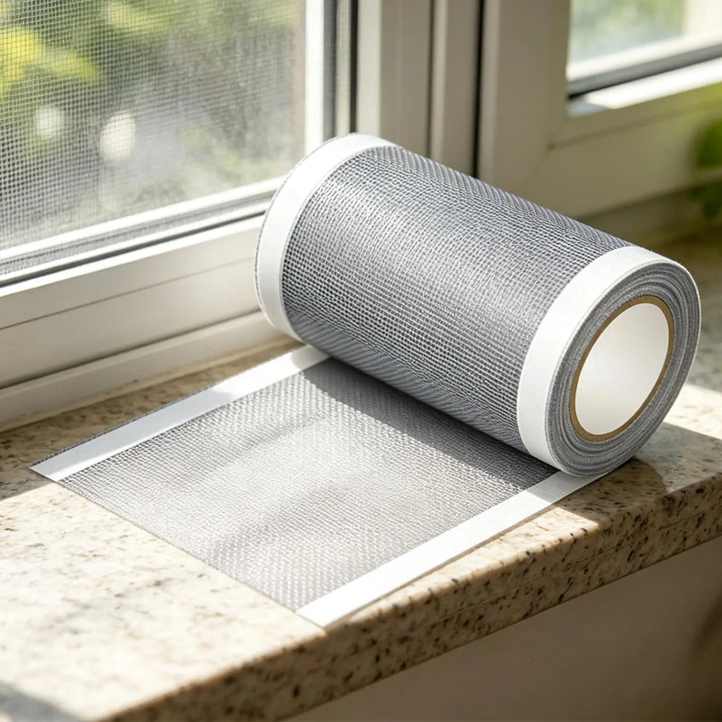 Screen Repair Tape Roll | Strong Adhesive Mesh 7cm & 12cm