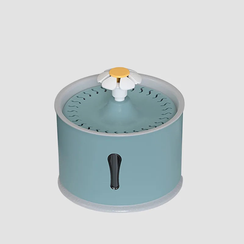 Pet Smart Water Dispenser, Automatic Circulation of Fresh Water, Cat Low-frequency Water Feeder, Water Bowl Combination Oasis Select Ash USB Power supply 2L