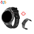 4GB Memory Local Music Playback Smart Watches Blue Tooth Call Sports Fitness NFC Heart Rate Men Women Sound Recording Smartwatch Oasis Select BKBKS