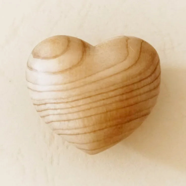 New Valentine's Day decoration pocket hug wooden heart token wooden love engraved gift Oasis Select Blank 3 3 2cm