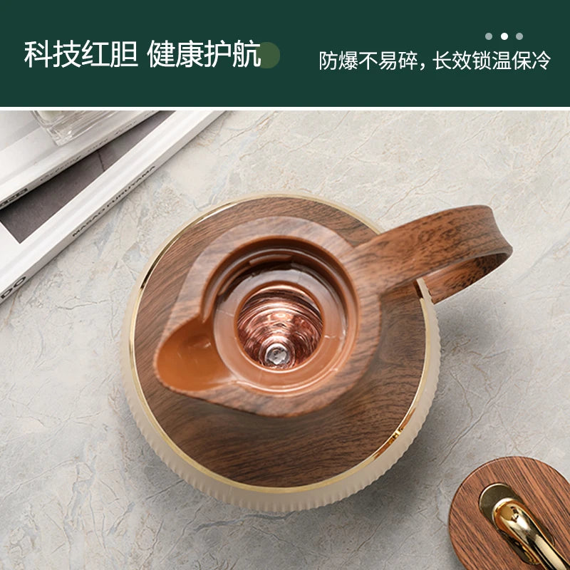 European-style household thermos kettle Large capacity hot water thermos bottle Oasis Select