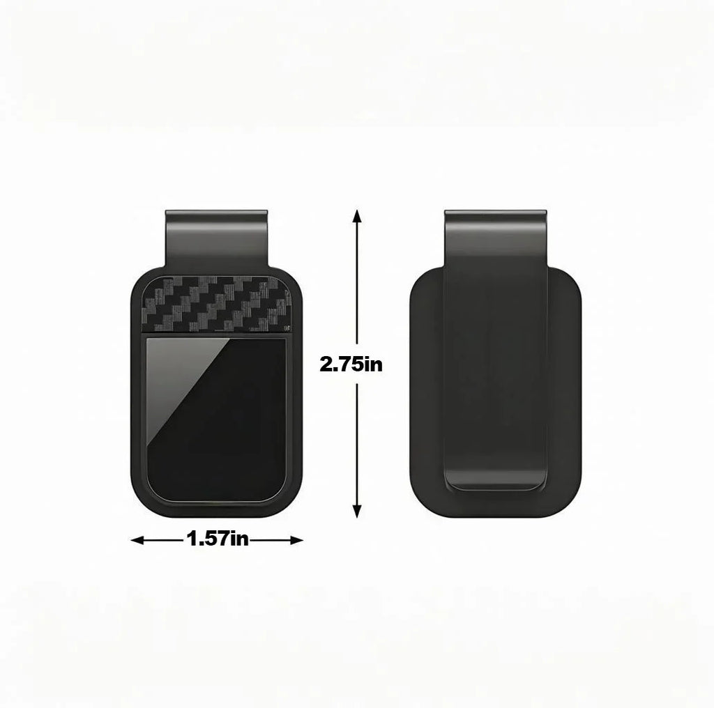 Car Sun Visor Sunglasses Clip & Card Holder | ABS Storage
