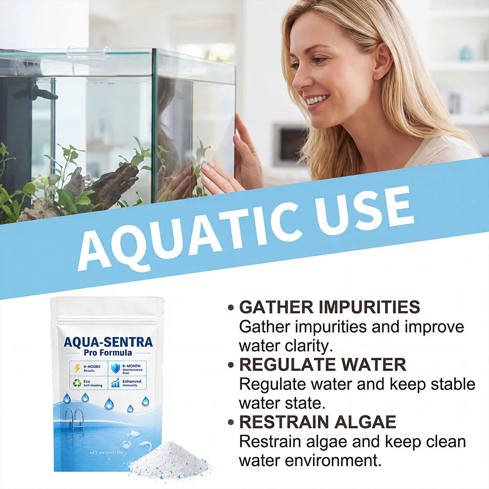 Aquarium Water Clarifier Powder – Clear Fish Tank & Pond Fast