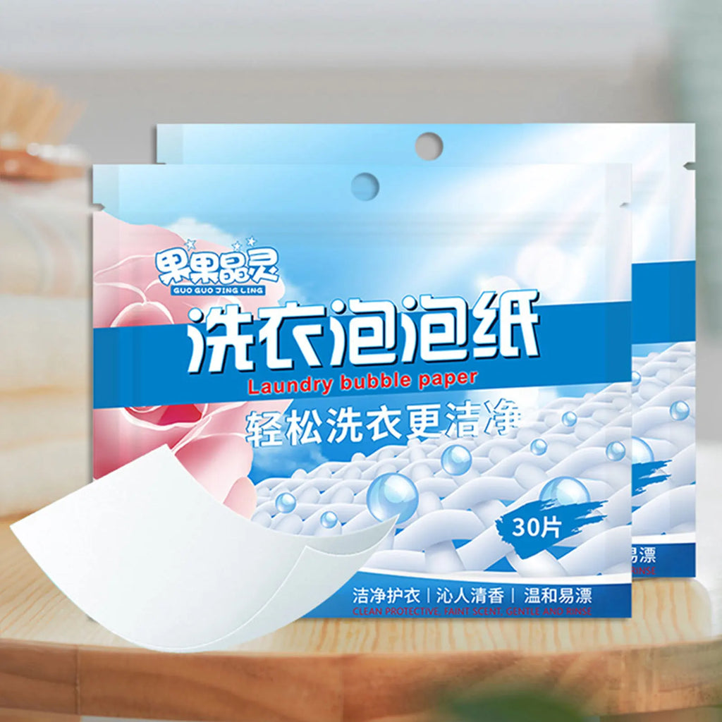 Concentrated Laundry Detergent Sheets – 30/60/90 Pack
