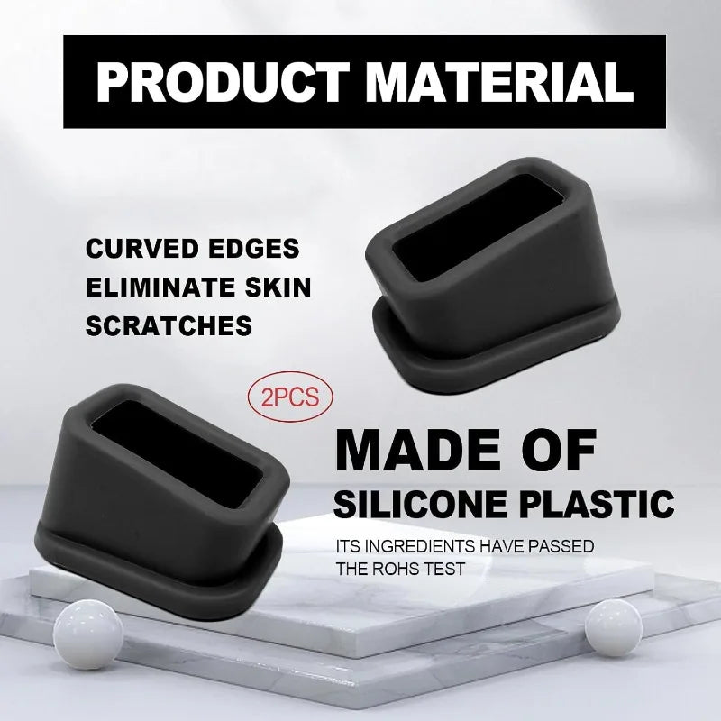 Anti-Slip Silicone Holder 1/2/4PCS Car Seat Belt Slot Fixer Safety Belts Lock Buckle Fixing Auto Interior Decorative Accessories Oasis Select