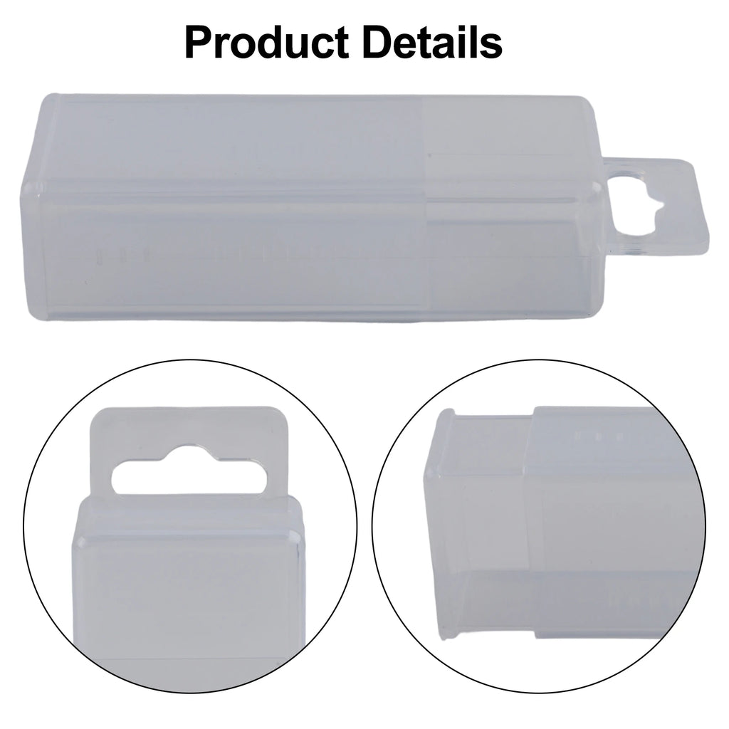 Tool Parts Storage Lucency Box Drill Milling Cutter Box Rectangular Telescopic Box Taps Twist Drills Tool Packaging Oasis Select
