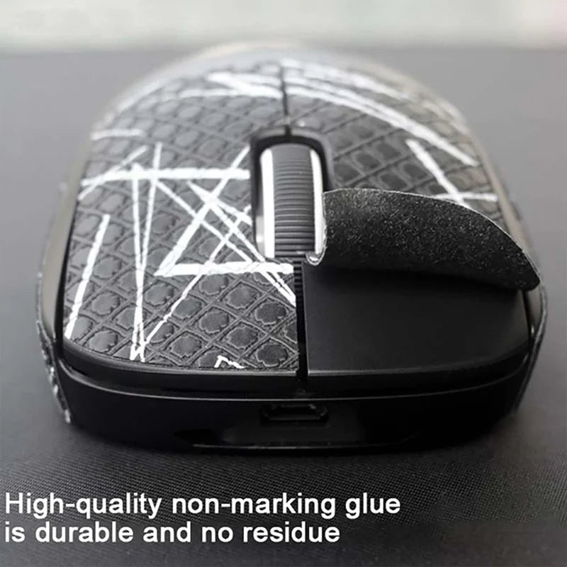 Logitech GPW 1/2 Non-Slip Mouse Grip Stickers – Sweat Absorbent Mouse Grip Stickers Oasis Select
