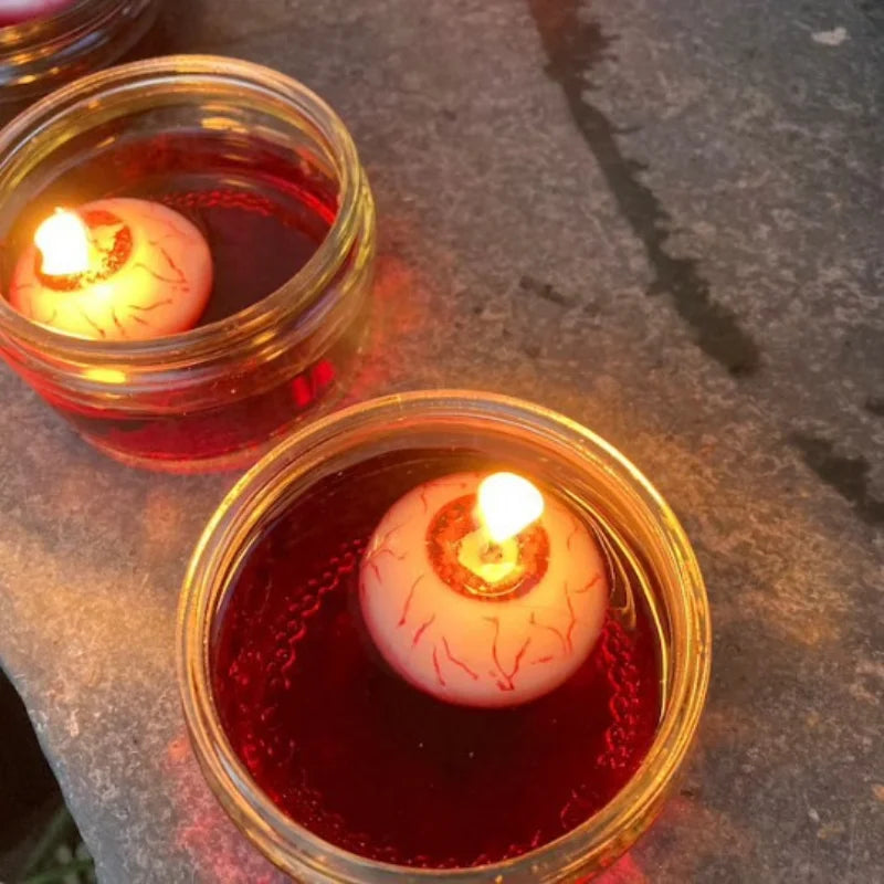 Halloween party Candle decoration props atmosphere floating Eyeball Candle Oasis Select