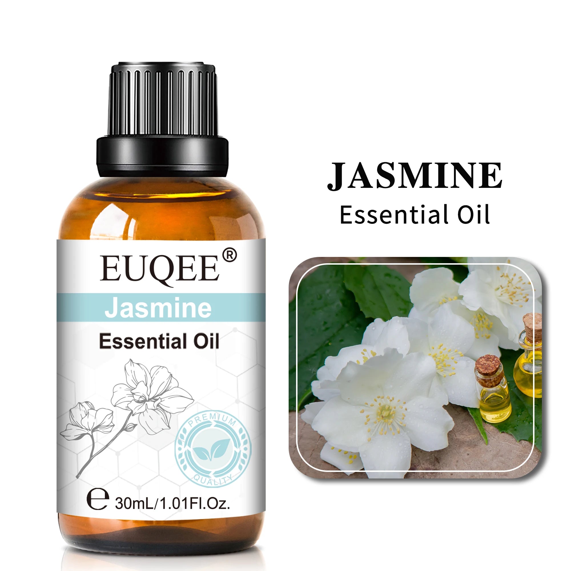 EUQEE 30ml Aromatherapy Essential Oil | Diffuser & Reed Oil