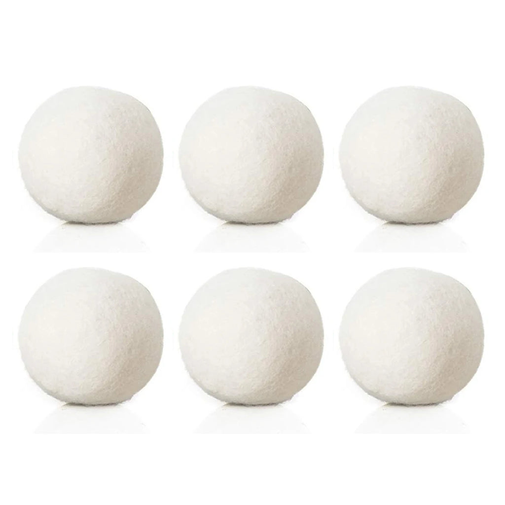 3/6/9 PCS Dryer Balls Laundry Reusable Replace Dryer Sheets Add Essential Oils for Dryer Natural Scent Reduce Drying Time Static Oasis Select 6pcs