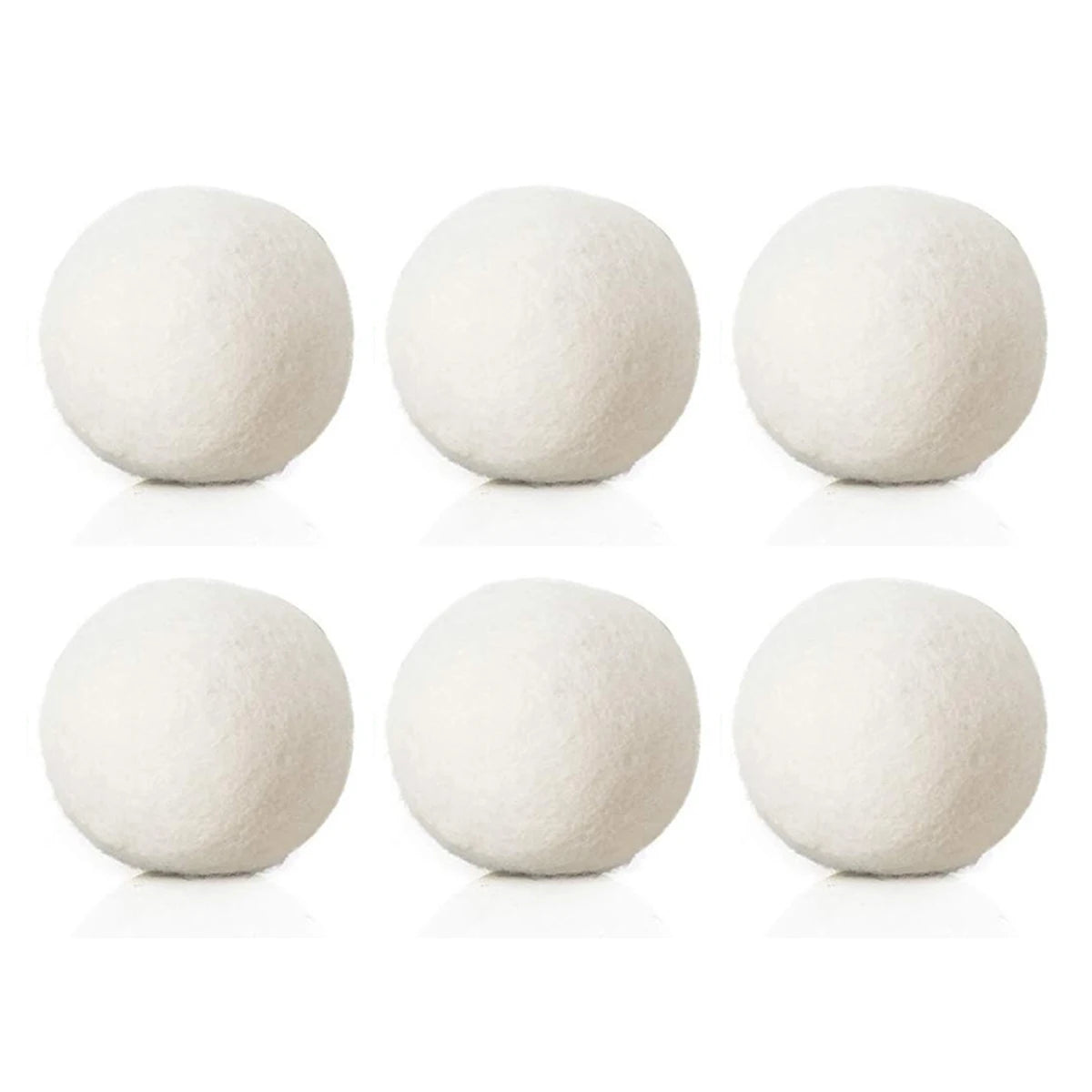 3/6/9 PCS Dryer Balls Laundry Reusable Replace Dryer Sheets Add Essential Oils for Dryer Natural Scent Reduce Drying Time Static Oasis Select 6pcs