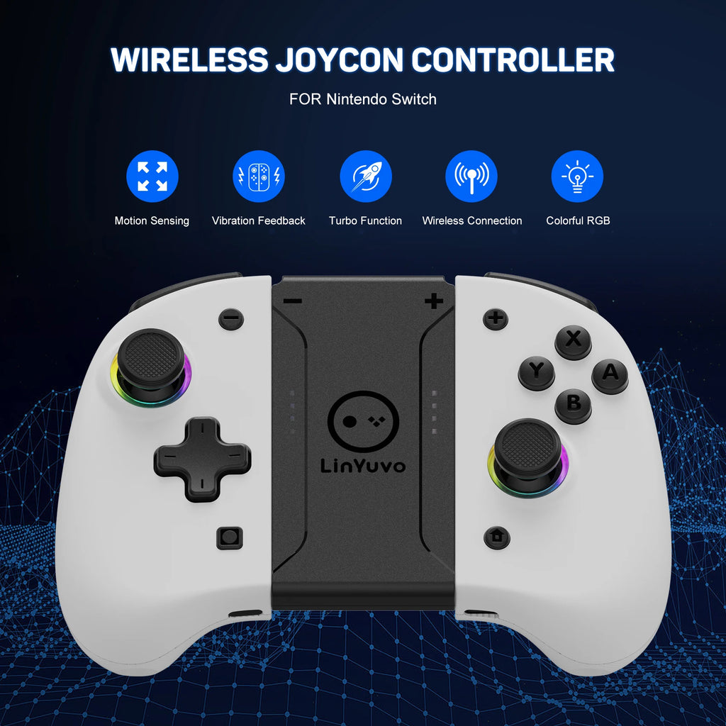 AyeBeau Nintendo Switch Wireless Controller – Hall Effect Gamepad