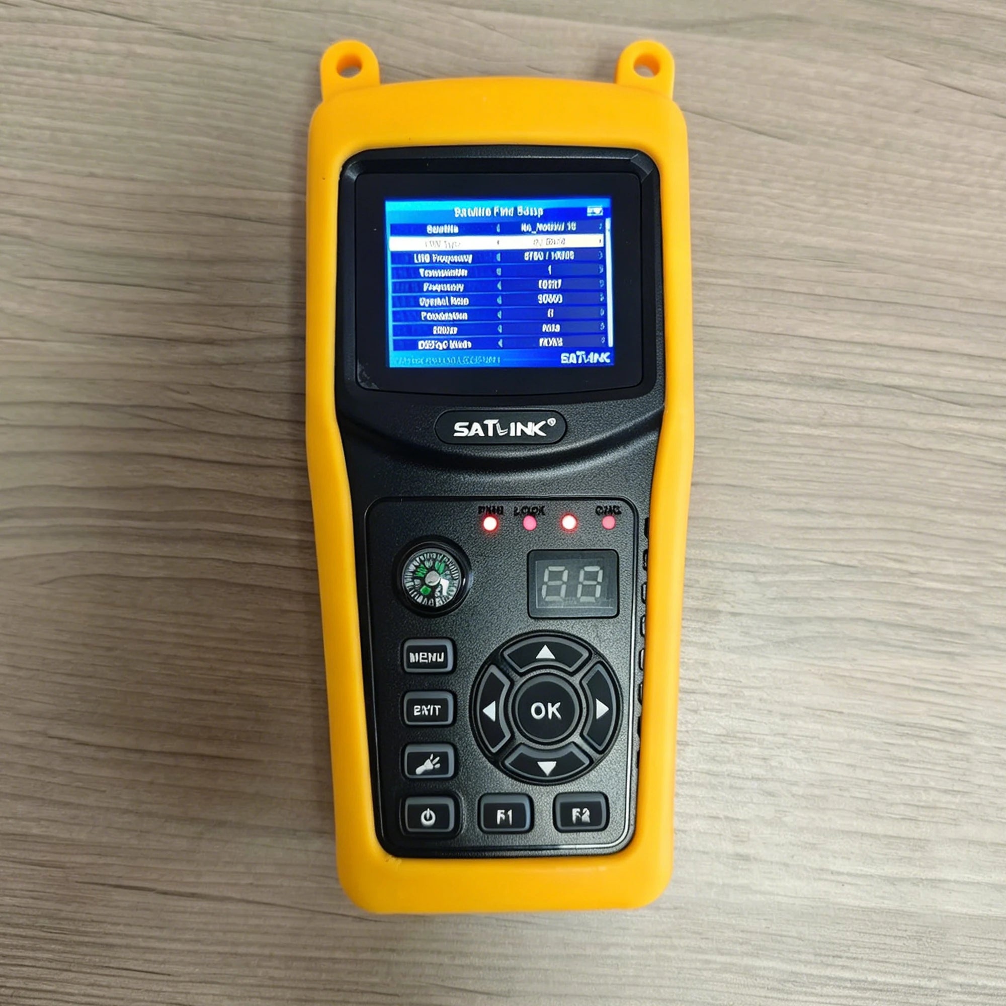 RF signal tester，DVB-T2, TDT, DVB-C, J83B, J83A/C, DVB-S2/DVB-S, Satellite Finder, Signal Tester, Detector Oasis Select