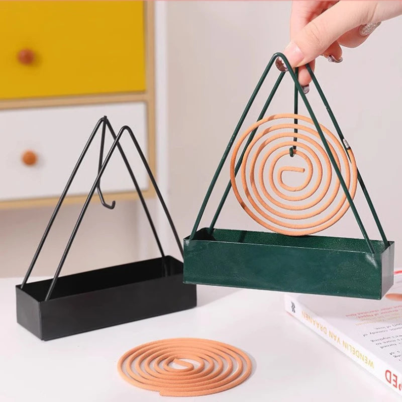 Mosquito Coil Holder Incense Holders Coil Incense Burner Frame Rack For Home Bedroom Patio Summer Mosquito Repellent Accessories Oasis Select
