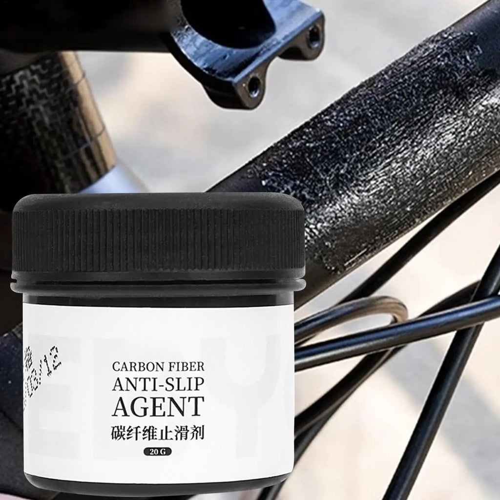Bike Grease 20g Carbon Fiber Anti-Slip Paste Anti-Slip Friction Lube Riding Accessories for Parts Handlebar Stem Seatpost Oasis Select