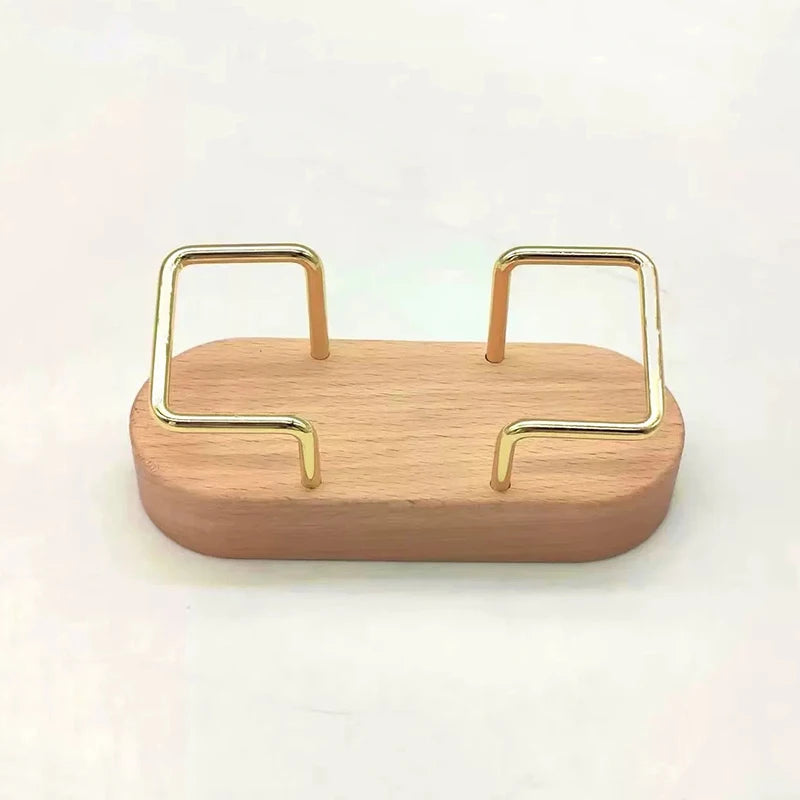 Business Card Holder Organizer Office Desk Display Stand Memo Counter Accessories Tabletop Shelf Home Wooden Card Holder Storage Oasis Select A1
