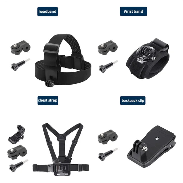 DJI OSMO Action 6 Full Accessories Kit – Case, Charger & More