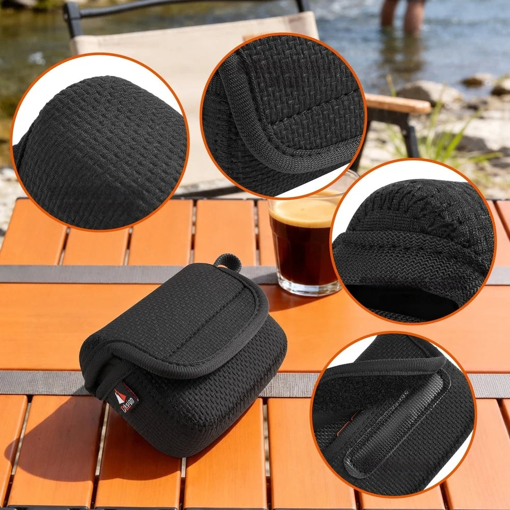 For Bike Attachment Speaker Carry Bag Neoprene Speaker Storage Waterproof Speaker Sleeve Shock Absorbing Material Oasis Select