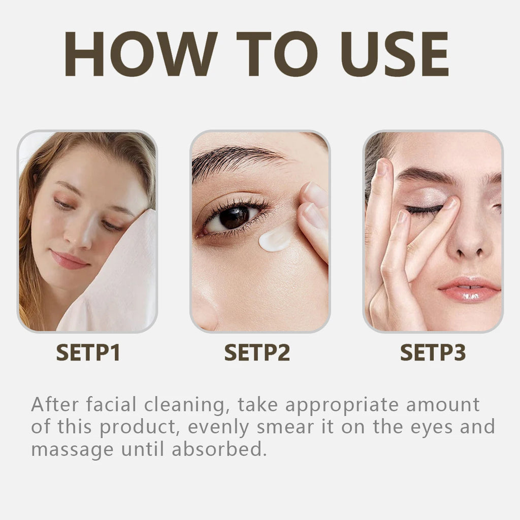 Castor Oil Eye Cream – Anti-Wrinkle, Dark Circles & Firming 20g Eye Treatment Cream Oasis Select