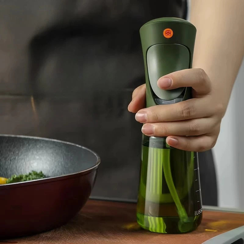 Oil Spray Kettle Light Avoidance Atomization Kitchen Household Food Oil Glass Home Furnishings Convenient Storage Oasis Select