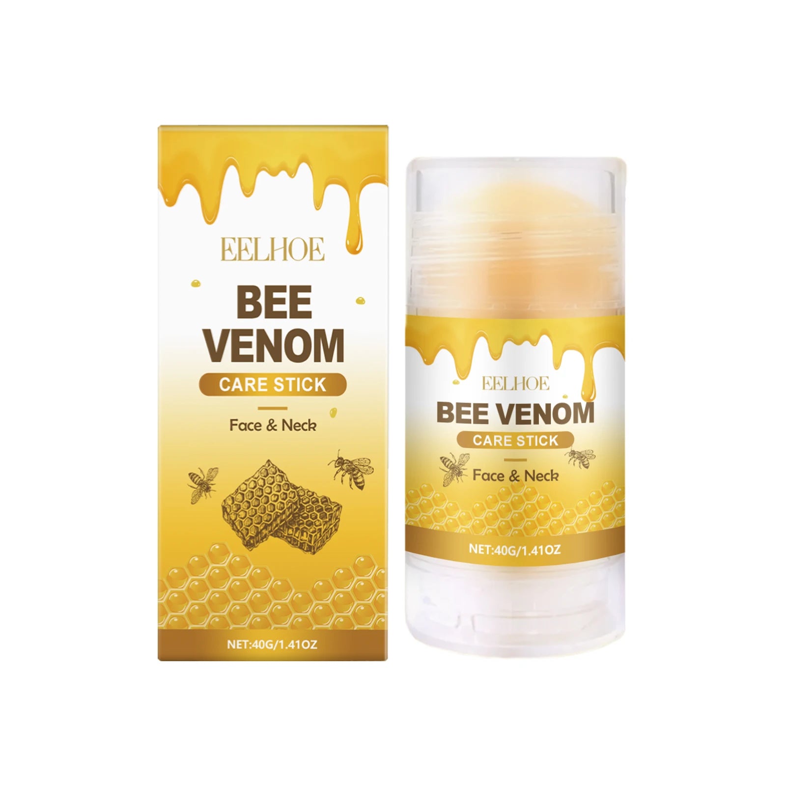 Bee Venom Neck Cream Stick – Collagen Lift & Tighten 40g
