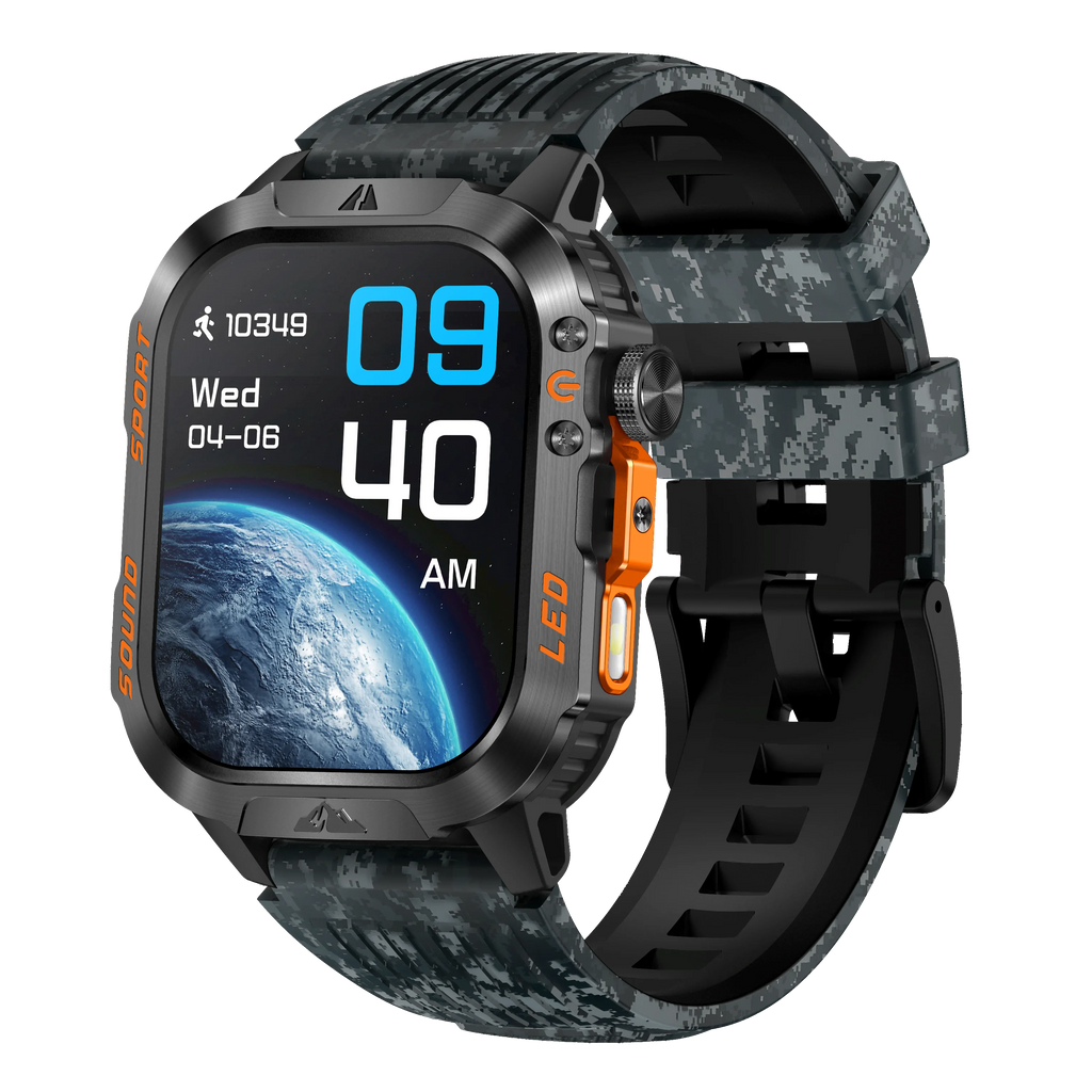 MINGCC Smartwatch – Wireless Calling, Heart Rate & Fitness