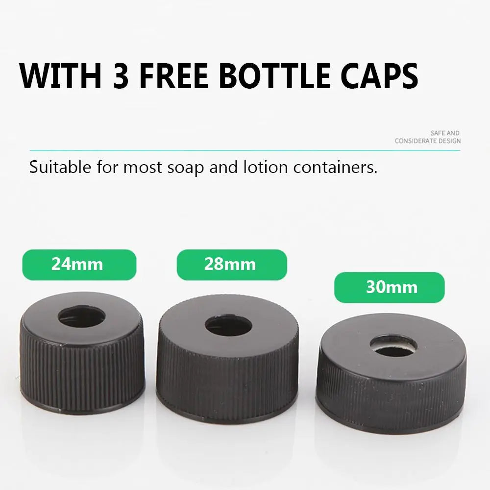 Stainless Steel Soap Dispenser Bathroom Kitchen Sink Mounted No-spill Water Pump Dishwashing Liquid Lotion Dispenser Oasis Select