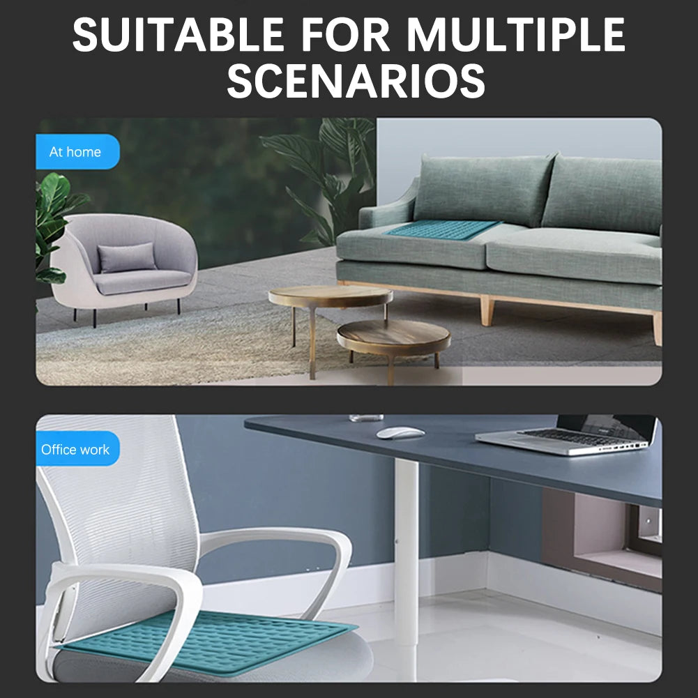 Gel Cooling Seat Cushion – Non-Slip for Car & Office Chair