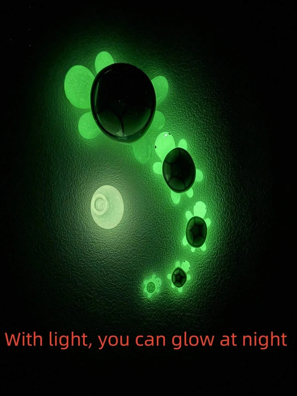 Glow-in-the-Dark 3D Turtle Figurines 30/50pcs – Party Decor Decorative Figurines Oasis Select