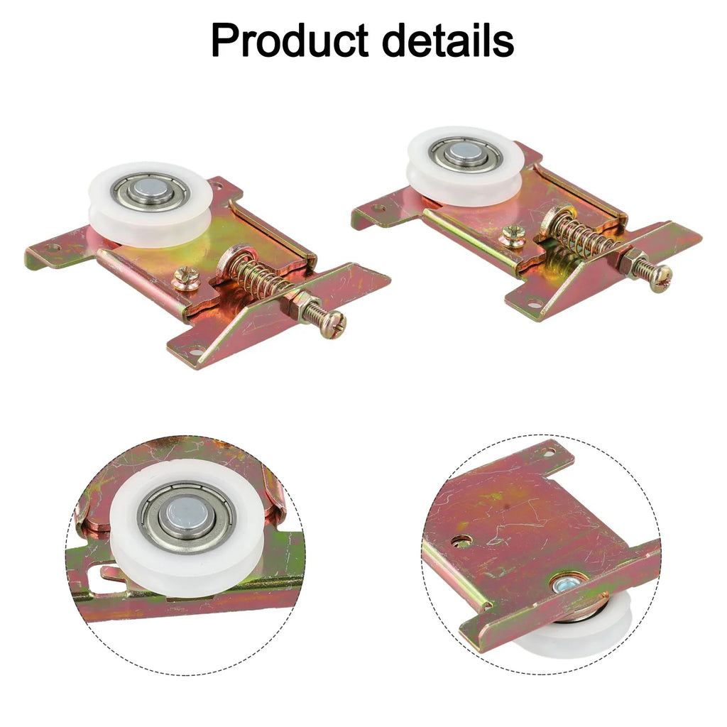 Wardrobe Sliding Door Pulley Sliding Door Roller Concaved Wheels Smooth U Groove Pulley Track Wheel Door Track Accessories Oasis Select