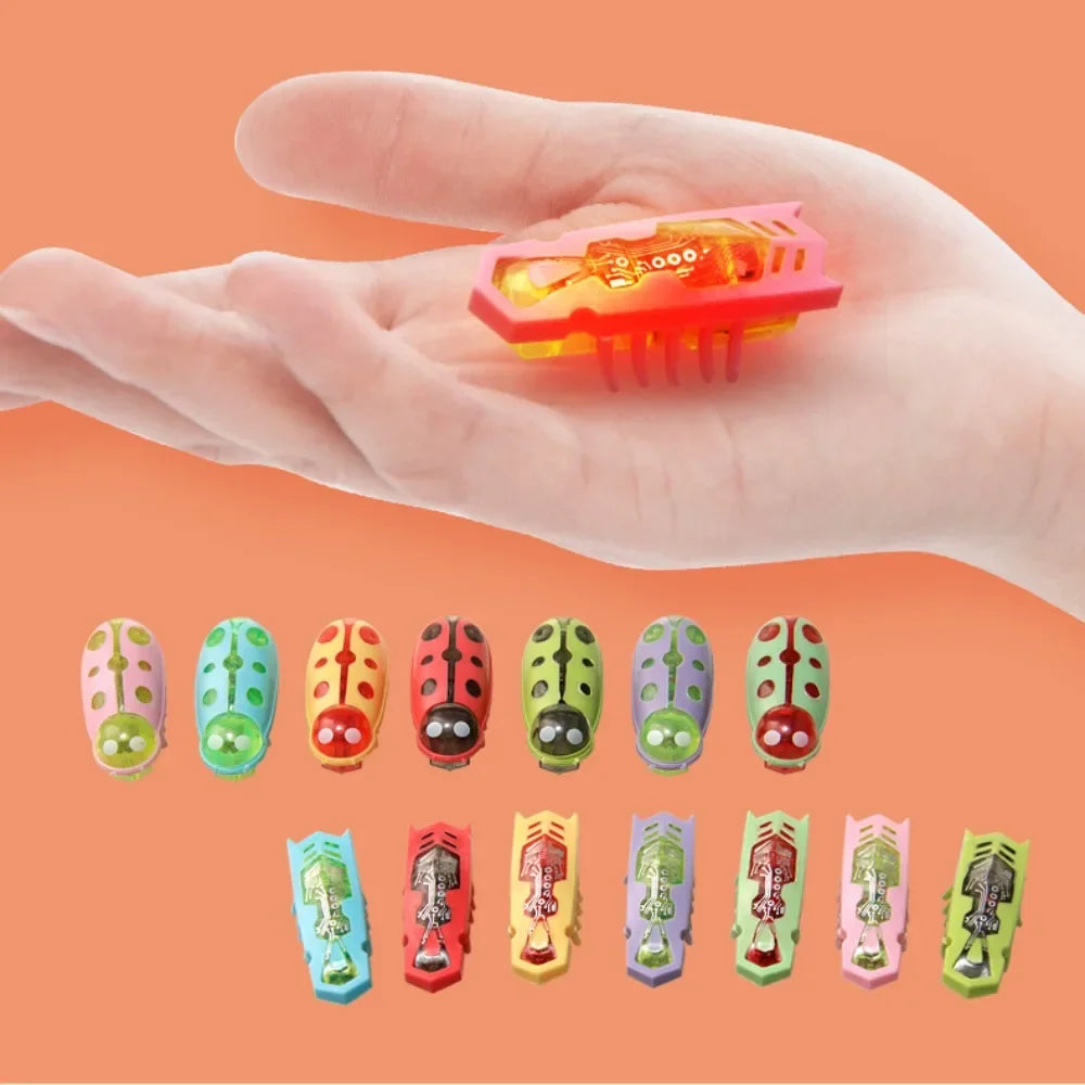 Electric Bug Cat Toy Automatic Flip Battery Operated Pet Dog Beetle Playing Interactive Toy Interactive Cat Toy Pet Supplies Oasis Select