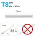 Led Tube T5 T8 Light For Home 220V 110V Aluminum Led Lamp Bar 6W/8W Home Kitchen Bedroom Wall Lamp Decor Lighting 3Hole Ports Oasis Select T8 8W Warm 30cm