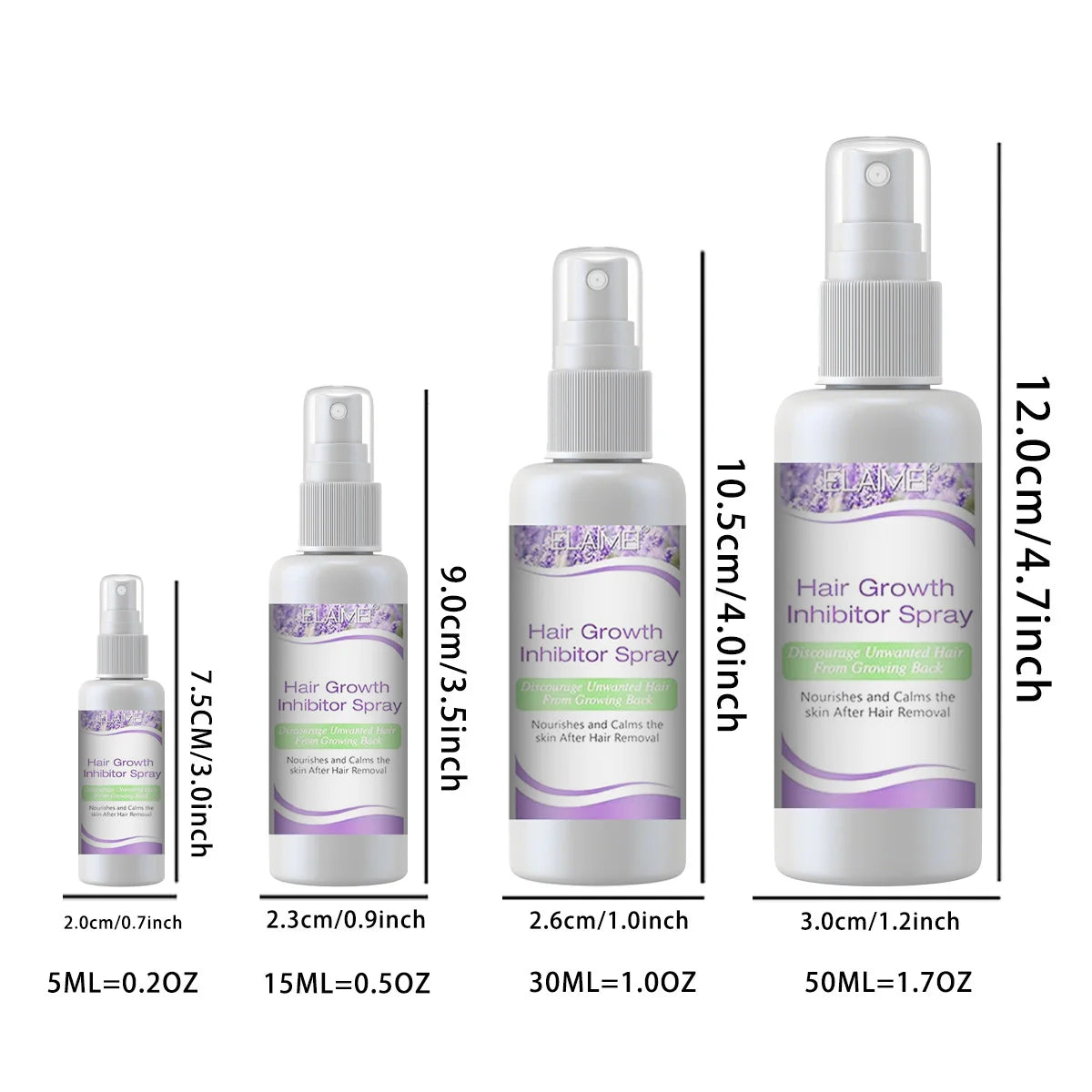 TRSTAY Hair Growth Inhibitor Spray – Body, Face & Bikini