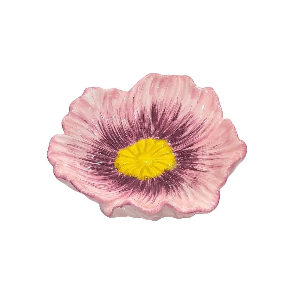 Petal Shaped Ceramic Soap Dish & Jewelry Tray | Decorative