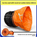 Telescopic Ventilation Duct Hose – High Temp PVC Canvas Exhaust