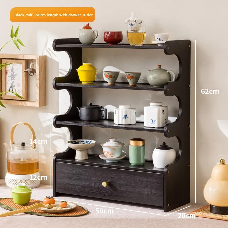 Desktop Water Cup Shelf Modern Simple Chinese Bogu Rack Tea