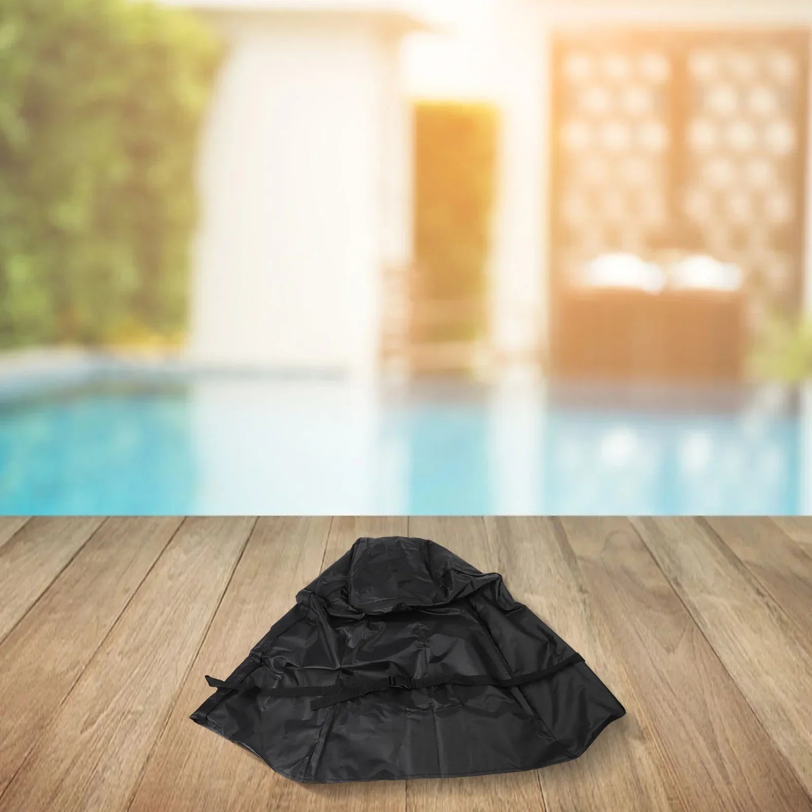 Sand Filter Pump Cover UV Resistant Oxford Cloth 27.6×25.6×21.6inch Home Garden Yard Pool Equipment Parts Accessories Oasis Select