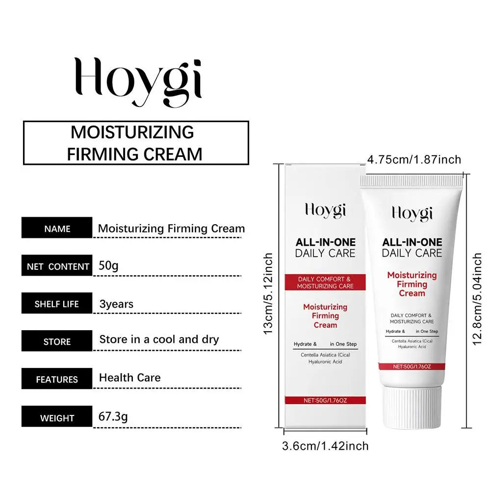50ml Centella Moisturizing Cream Hyaluronic Acid Calming Shrink Pores Daily Nourishing Cream Strengthen Barrier Daily Skin Care Oasis Select