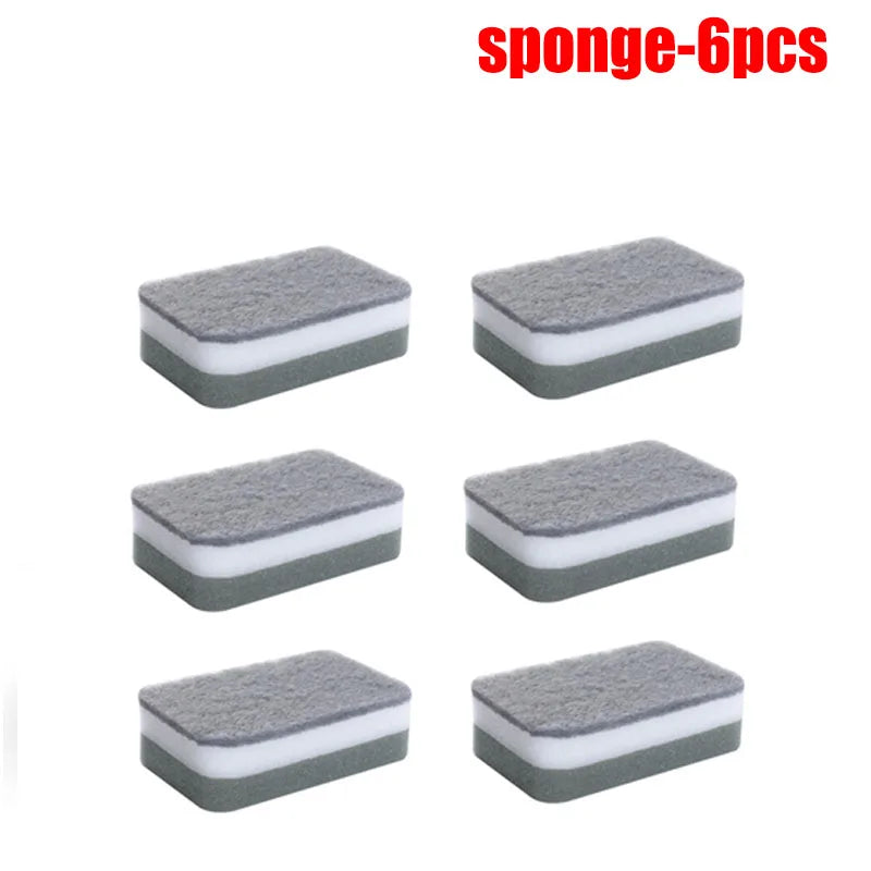 Dishwashing Liquid Dispensers Kitchen Soap Dispensers Dish Soap Dispenser Kitchen Detergent Large Capacity Sink Automatic Home Oasis Select sponge-6pcs
