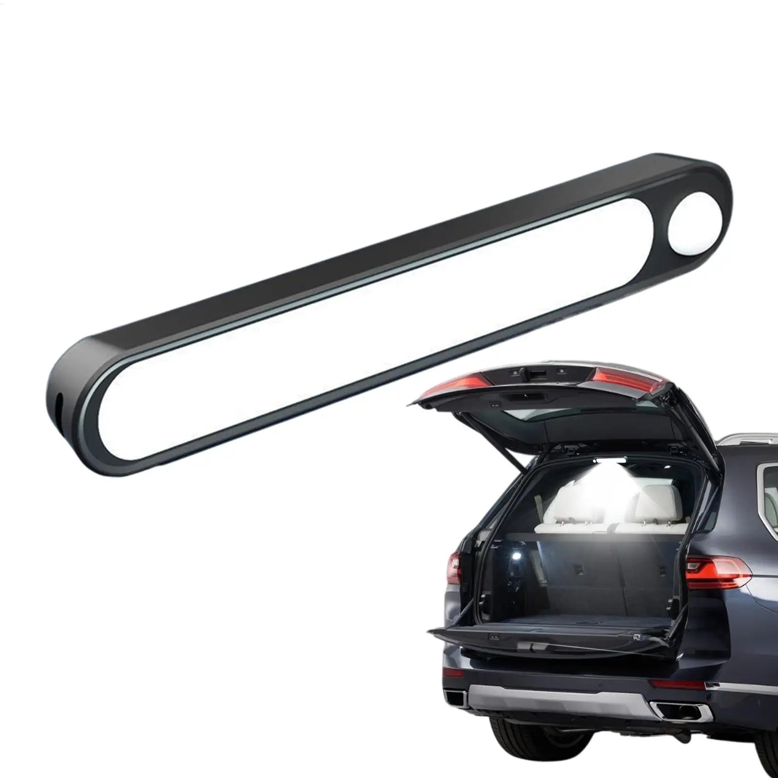 Car automatic sensor light lighting ceiling light LED tail box light suitable for trunk USB rechargeable automatic sensor light Oasis Select