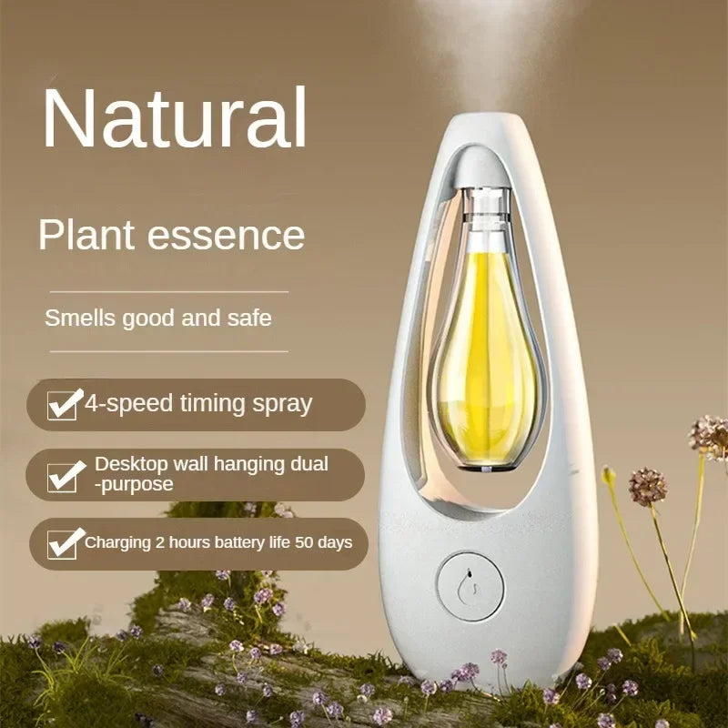 Room Air Freshener Spray Rechargeable Aromatherapy Diffuser/Hotel Home Fragrance Aromatherapy Essential Oil Diffuser Scent Oasis Select