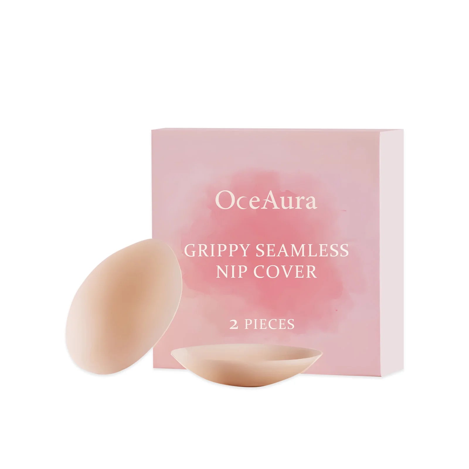 Invisible Breast Care Patches: Lifts & Supports, Seamless Breathable, Solid Silicone Material for Comfortable Daily Breast Care Oasis Select 2pcs boxed