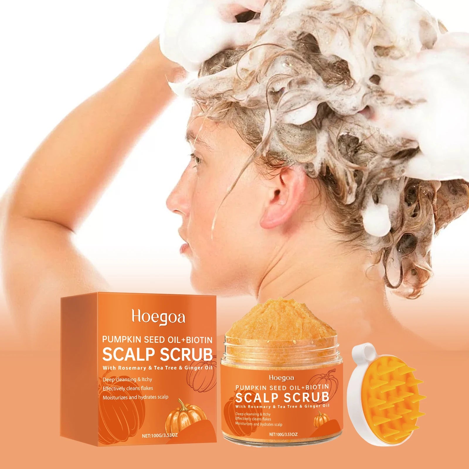 Hoegoa Scalp Nourishing Scrub – Exfoliating & Moisturizing Scalp Exfoliating Scrub Oasis Select
