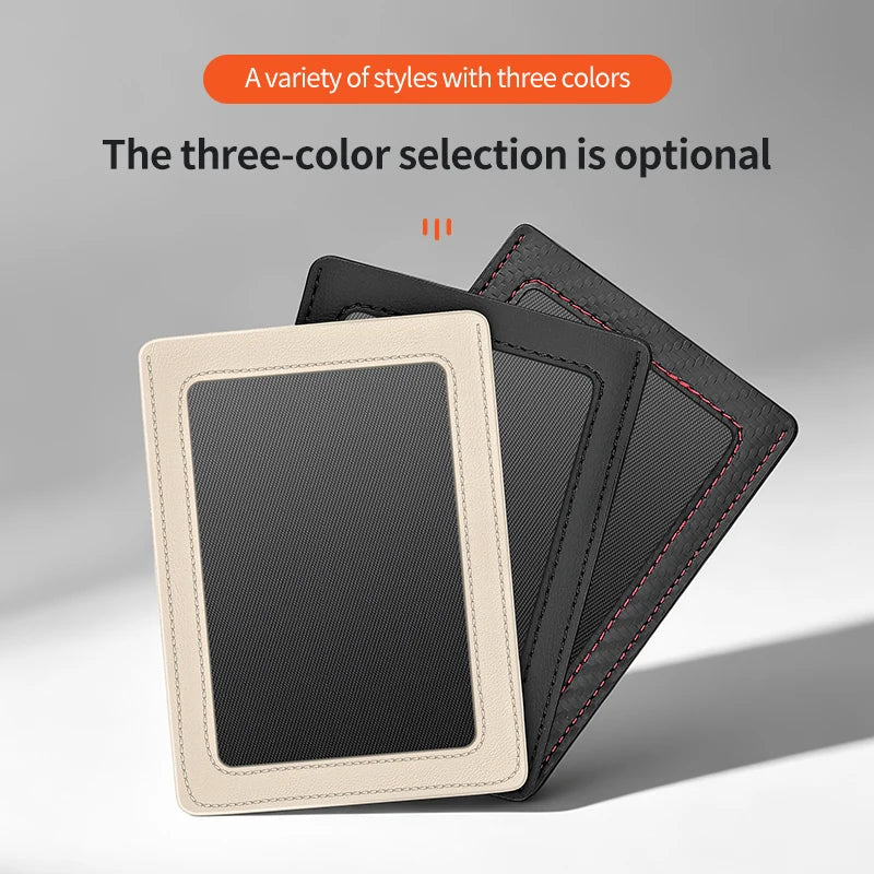 Car Sun Visor Card Holder – Microfiber Dual-Mount Organizer