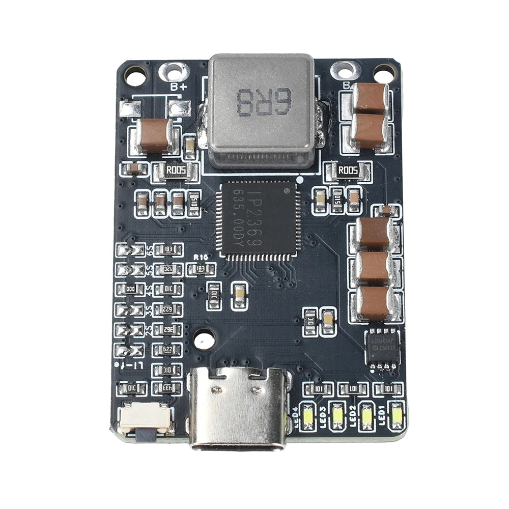 Type C IP2369 45W 2S~6S Lithium Battery Charging Discharging Module Li-ion/LiFePO4 Battery Charger Power Banks Electric Tool Oasis Select